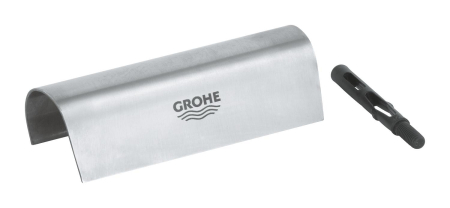 Suporturi si accesorii de baie - Ornament chiuveta bucatarie Grohe 42595SD0, K700, metalic, crom
