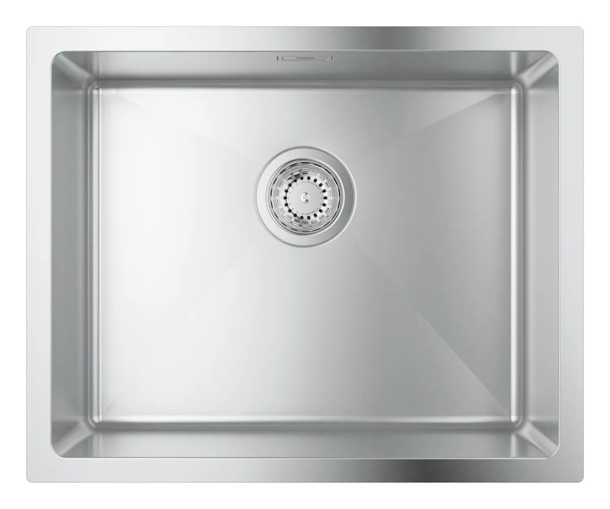 Chiuvete compozit - Chiuveta bucatarie Grohe K700U, 540 x 440 mm, otel, pe/sub/in blat, sifon, crom, 31574SD1