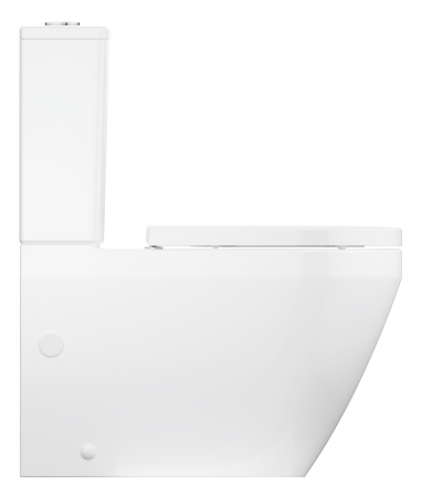Pachet WC Grohe 102513SH00, Euro Ceramic, pe podea, Rimless, capac SoftClose, alb [3]