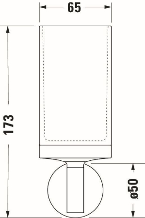 Pahar baie Duravit 0099313400, Starck T, tip instalare pe perete, calitate superioara pentru baia ta, auriu [6]