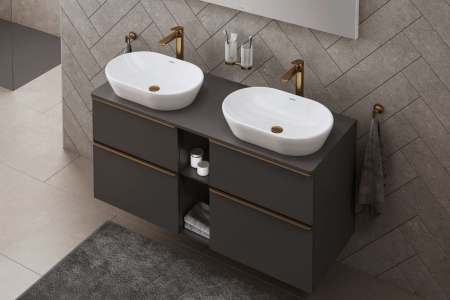 Pahar baie Duravit 0099480400, Starck T, tip instalare pe perete, calitate superioara pentru baia ta, bronz [1]