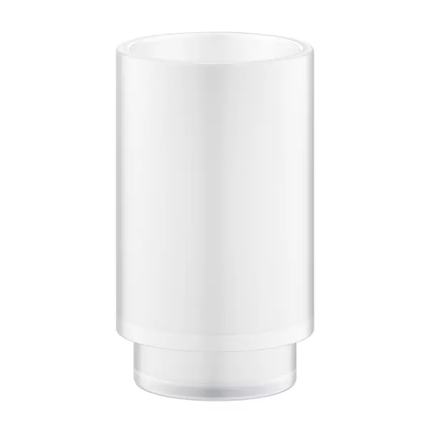 Accesorii lavoare - Pahar Grohe Selection alb - sticla mata