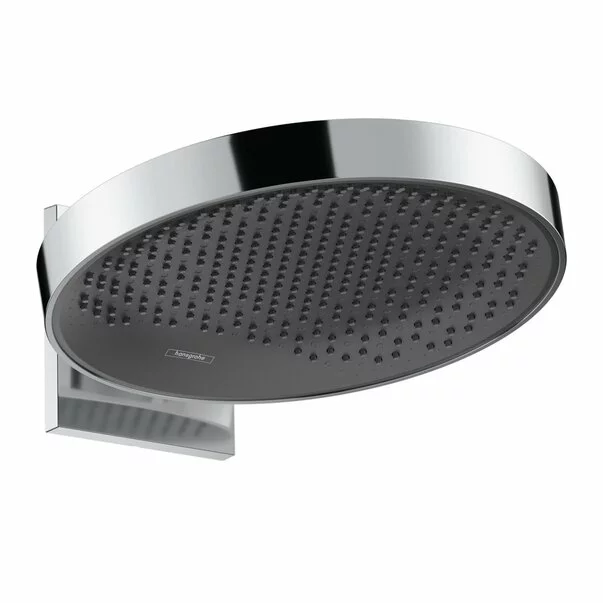 Brate si palarii dus - Palarie cu brat de dus Hansgrohe Rainfinity 360 crom lucios 1 functie