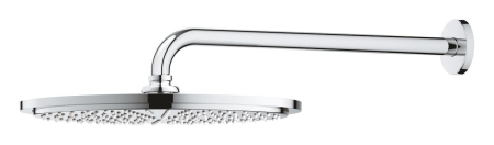 Palarie de dus Grohe 26066000, Dus fix Rainshower 310, montaj pe perete, diametru 310 mm, conexiune instalare 1/2, crom [3]