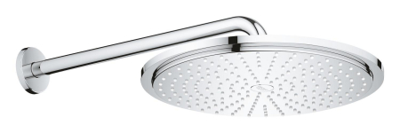 Baie - Palarie de dus Grohe 26066000, Dus fix Rainshower 310, montaj pe perete, diametru 310 mm, conexiune instalare 1/2, crom