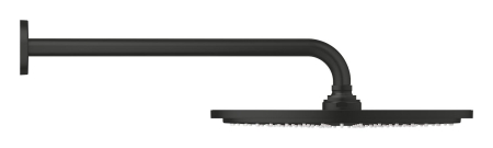 Palarie de dus Grohe 260662430, Dus fix Rainshower 310, montaj pe perete, pentru un dus confortabil zilnic, negru [4]