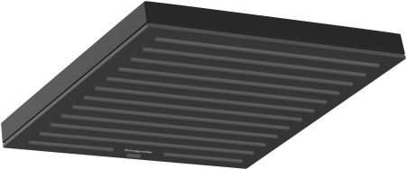 Baie - Palarie de dus negru mat Hansgrohe Pulsify E 260 cu 1 jet
