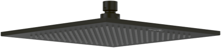 Baie - Palarie de dus patrata Villeroy&Boch Universal 25x25 cm negru mat periat 1 functie