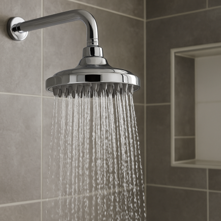 Para de dus tip ploaie Remer Wellness 35315X, ABS cromat, anti-calcar, diametru 15 cm [3]