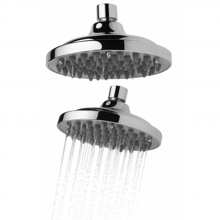 Para de dus tip ploaie Remer Wellness 35315X, ABS cromat, anti-calcar, diametru 15 cm [1]