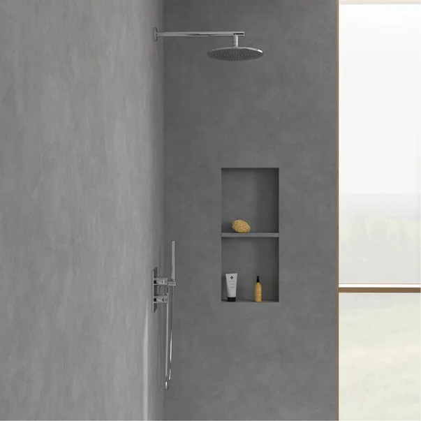 Palarie de dus rotunda Villeroy&Boch Universal 25 cm crom lucios 1 functie [4]