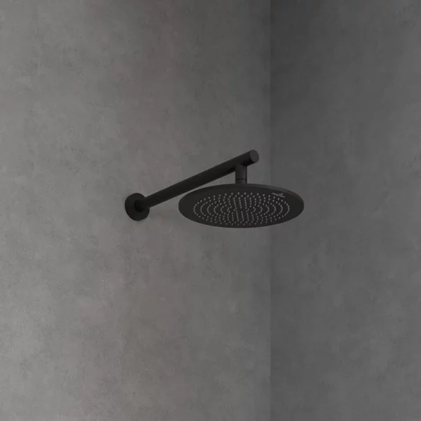 Palarie de dus rotunda Villeroy&Boch Universal 25 cm negru mat 1 functie [6]