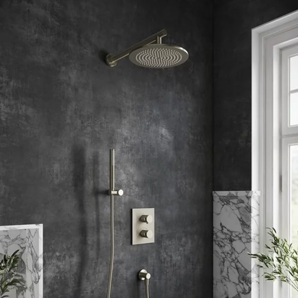 Palarie de dus rotunda Villeroy&Boch Universal 25 cm nichel periat 1 functie [8]