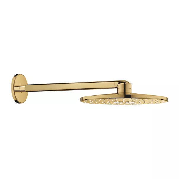 Brate si palarii dus - Palarie si brat de dus Grohe Rainshower SmartActive 310 auriu lucios Cool Sunrise cu 2 functii