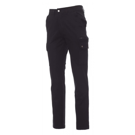Pantaloni de lucru - Pantaloni talie Payper Forest Stretch, Sezon Toate anotimpurile, Black, Marime 52
