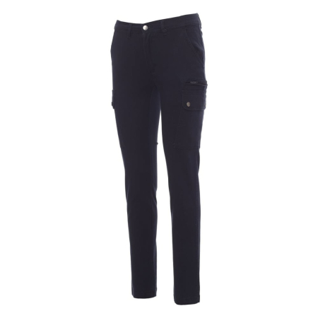 Pantaloni de lucru - Pantaloni talie Payper Forest Stretch Summer Lady, Sezon Vara, Navy Blue, Marime 38