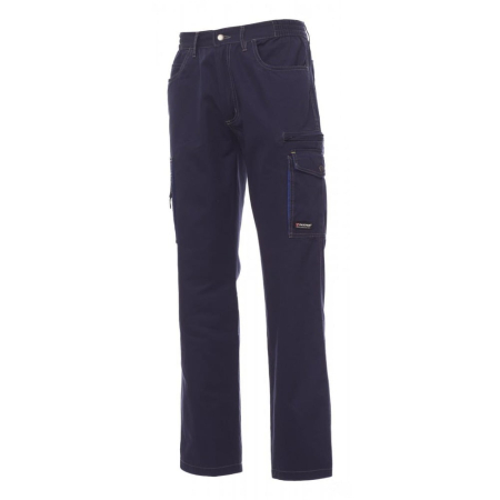 Pantaloni talie Payper Texas, Sezon Toate anotimpurile, Navy Blue/Royal Blue, Marime L [0]