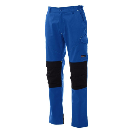Pantaloni de lucru - Pantaloni talie Payper Worker Tech, Sezon Toate anotimpurile, Royal Blue/Black, Marime XS