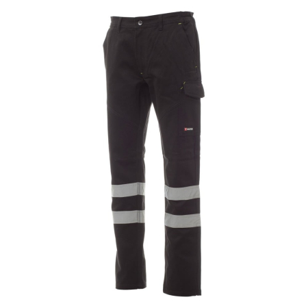 Pantaloni de lucru - Pantaloni talie Payper Worker Winter Reflex, Sezon Iarna, Black, Marime M
