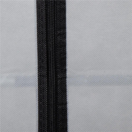 Pantofar din material textil, portabil, cu rafturi, 60x28x168cm, gri [11]