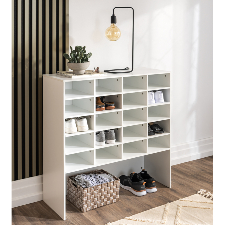 Pantofar XL cu compartimente individuale pentru organizarea a pana la 20 perechi de pantofi, compartiment inferior spatios pentru incaltaminte volumin [1]