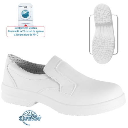 Pantofi de protectie Safeway P301 Iberis 01 SRC, Bombeu de protectie, Lamela antiperforatie, Antiderapant, Marime 39 [1]
