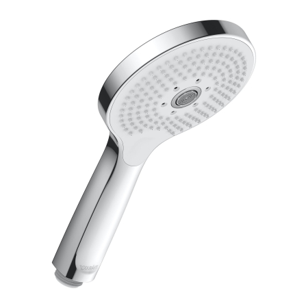 Baie - Para de dus Duravit UV0650017010, dus, diametru 120 mm, 3 functii, montaj universal, racord 1/2'', crom