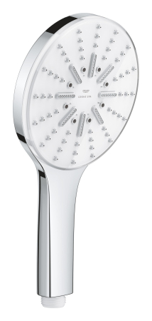 Baie - Para de dus Grohe 1016760000, SPA AQUA, diametru 130 mm, 3 functii, montaj universal, racord 1/2'', crom