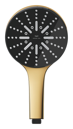 Para de dus Grohe 101676GL00, SPA AQUA, 130 mm, 3 functii, ABS/acril, lucios, auriu [1]