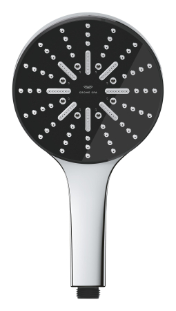 Para de dus Grohe 101676KI00, SPA AQUA, 130 mm, 3 functii, ABS/acril, lucios, crom [1]