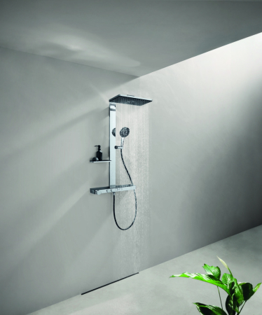 Para de dus Grohe 101676KI00, SPA AQUA, 130 mm, 3 functii, ABS/acril, lucios, crom [6]