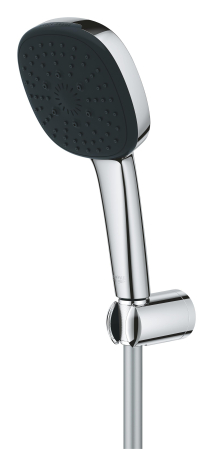 Para de dus Grohe 26176001, 110 mm, 1.75 m, 221 mm, 3 functii, 1/2 racord, sistem anticalcar, universal, Crom [2]