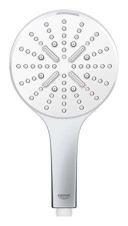 Para de dus Grohe 26544LS0, Rainshower SmartActive 130, 1/2'', universala, 3 pulverizari, anti-calcar, crom/alb [1]