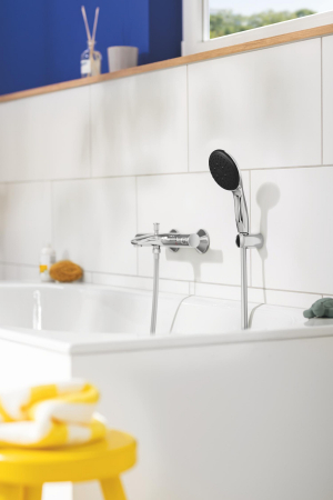 Para de dus Grohe 26769001, 110 mm, 1.75 m, 211 mm, 3 functii, 1/2 racord, sistem anticalcar, universal, Crom [7]