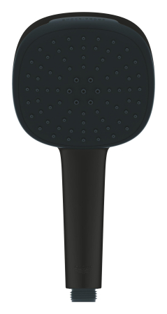 Para de dus Grohe 269022433, 110 mm, 211 mm, 2 functii, 1/2 racord, sistem anticalcar, universal, Negru [1]