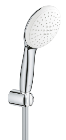 Sisteme de dus - Para de dus Grohe 26919003, 110 mm, 1.5 m, 211 mm, 2 functii, 1/2 racord, sistem anticalcar, universal, Crom