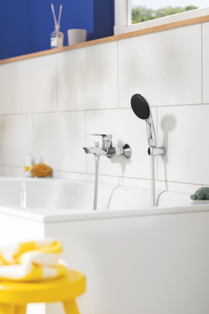 Para de dus Grohe 27944001, 110 mm, 1.75 m, 211 mm, 1 functii, 1/2 racord, sistem anticalcar, universal, Crom [4]