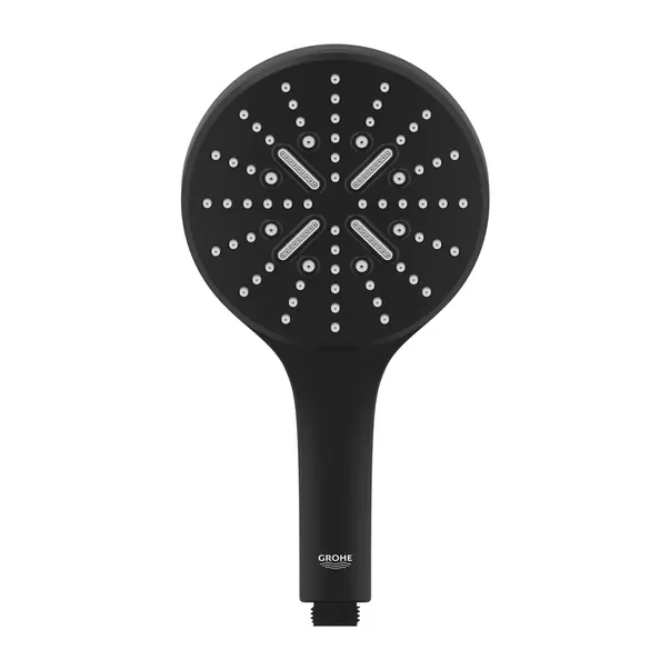 Para de dus Grohe Rainshower 130 SmartActive negru mat 3 tipuri de jet [2]