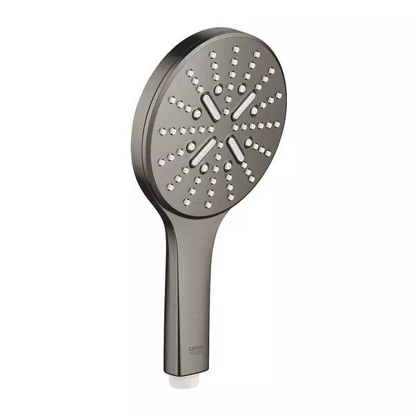 Baterii cada si dus - Para de dus Grohe Rainshower SmartActive 3 functii antracit periat Hard Graphite