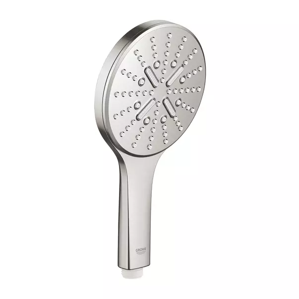 Baterii cada si dus - Para de dus Grohe Rainshower SmartActive 3 functii crom periat Supersteel