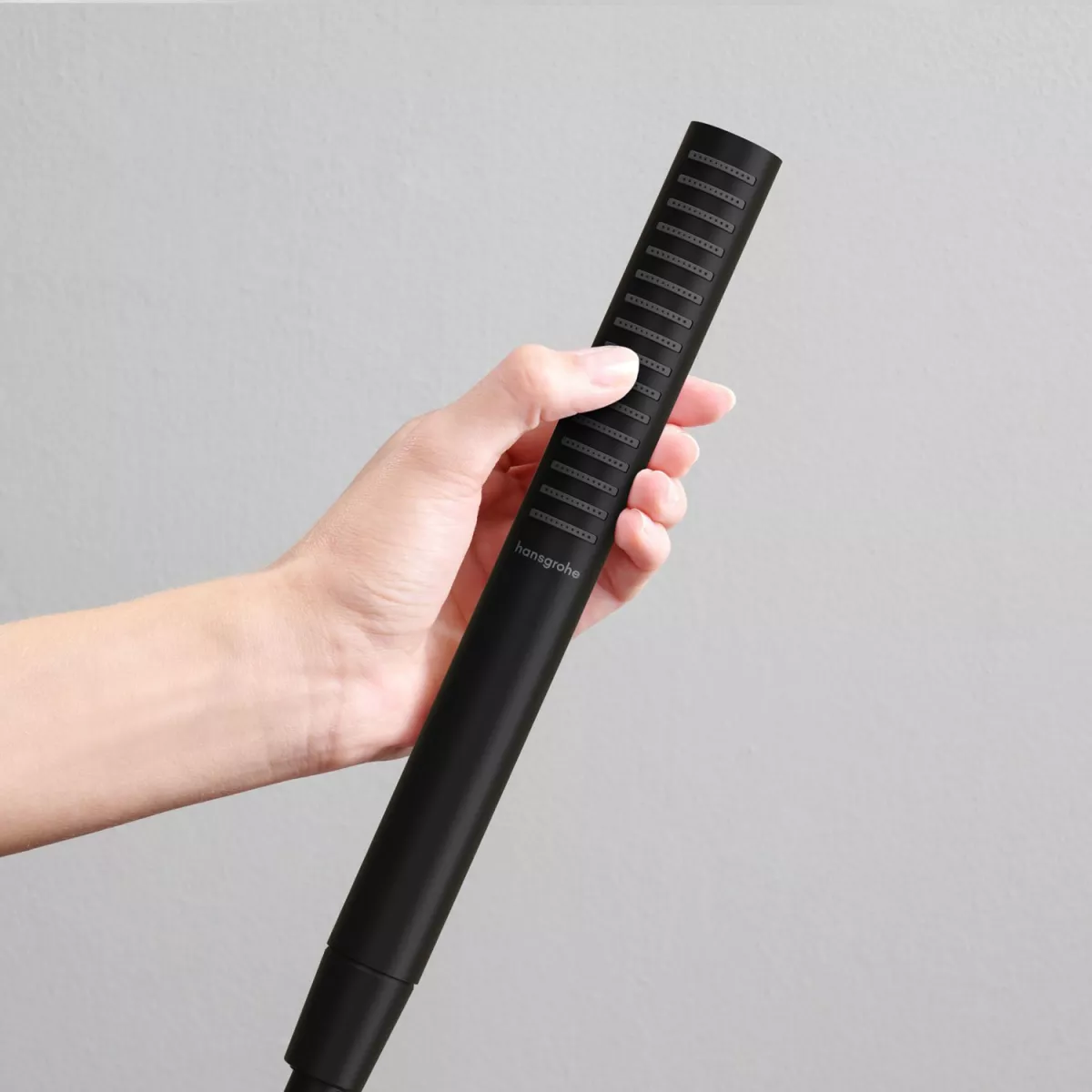 Para de dus Hansgrohe Pulsify S, 25 mm, 1 functie, mat, negru, 24126670 [2]