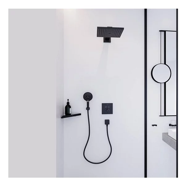 Para de dus Hansgrohe Raindance Select S 120 negru mat 3 functii [2]