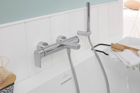 Para de dus Villeroy&Boch Verve crom lucios cu 1 functie [8]