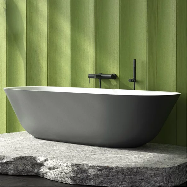 Para de dus Villeroy&Boch Verve negru mat cu 1 functie [2]