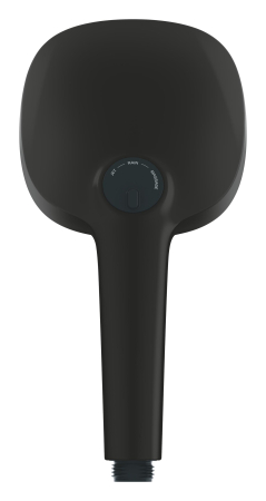 Para dus Grohe 260922431, 110 mm, 7.4 l/min, 240 mm, 3 functii, 1/2 racord, sistem anticalcar, Negru [1]
