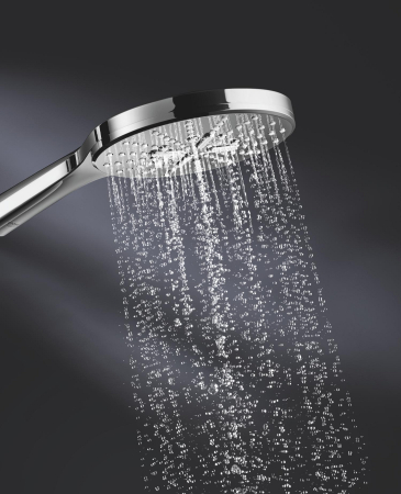 Para dus Grohe 26590000, 150 mm, 263 mm, 3 functii, 1/2 racord, sistem anticalcar, universal, abs, Crom [5]