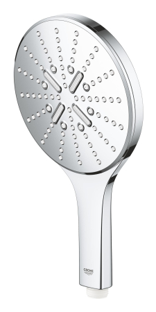 Para dus Grohe 26590000, 150 mm, 263 mm, 3 functii, 1/2 racord, sistem anticalcar, universal, abs, Crom [2]