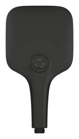 Para dus Grohe 265952430, 130 mm, 8.5 l/min, 253 mm, 3 functii, 1/2 racord, sistem anticalcar, Negru [1]