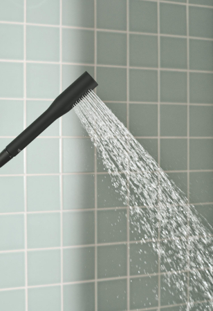 Para dus Grohe 274002430, 30 mm, 8.199999999999999 l/min, 216 mm, 1 functii, 1/2 racord, sistem anticalcar, Negru [3]