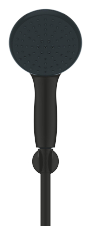 Para dus Grohe 279502431, 100 mm, 1.75 m, 230 mm, 2 functii, 1/2 racord, sistem anticalcar, universal, Negru [1]